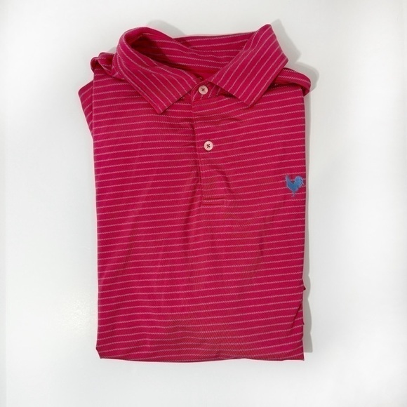 Fairway & Greene Stripe Tech Polo Size XL - Picture 2 of 7